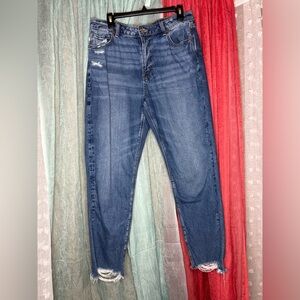 American Eagle Outfitters Relaxed Fit Blue Jeans